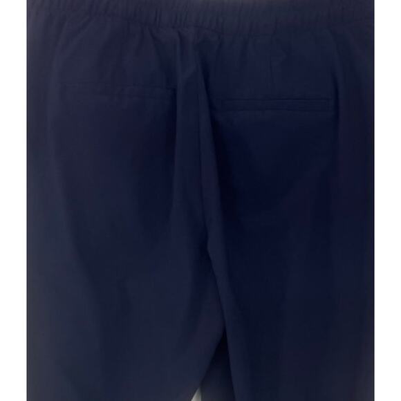 Banana Republic Factory Airstretch Small Blue Womens Pants Polyester Spandex - Picture 6 of 8